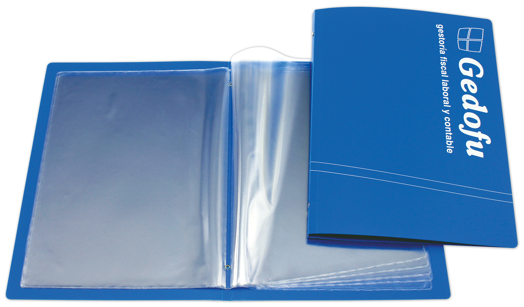 Carpeta de polipropileno con 20 bolsas o fundas